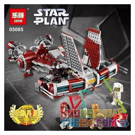 Lepin 05085 Xếp Hình Kiểu Lego Star Wars Jedi Defender Class Cruiser