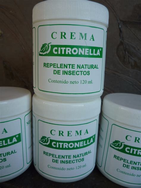 Citronela Crema Repelente Natural De Mosquitos 7500 En Mercado Libre