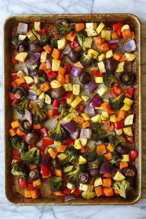 Roasted Vegetables Damn Delicious