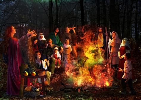The History Of Halloween Bonfires — Desirée M Mondesir