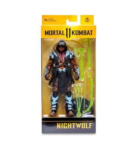 Mortal Kombat Nightwolf Inch Action Figure Visiontoys