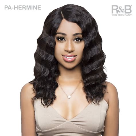 Randb Collection 12a 100 Unprocessed Brazilian Virgin Remy Natural Deep Lace Part Wig Pa Hermine