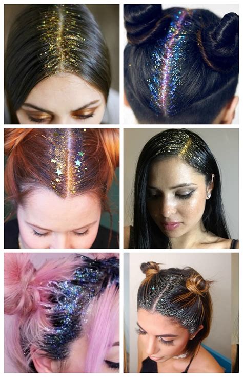 learn how to make this awesome glitter roots hair alldaychic