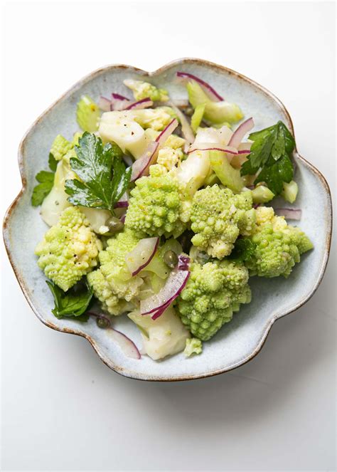 Romanesco Salad Recipe Romanesco Cauliflower