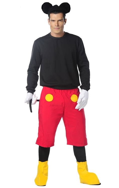 Mens Mickey Mouse Halloween Costume Minnie Mouse Costume Disney