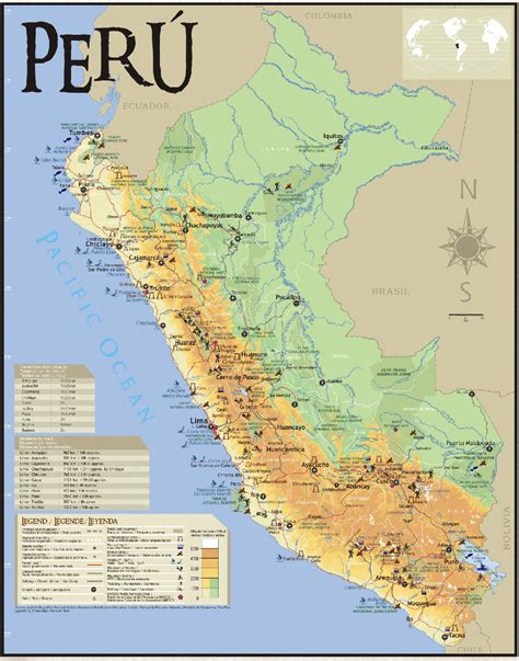 Mapas De Peru Mapasblog