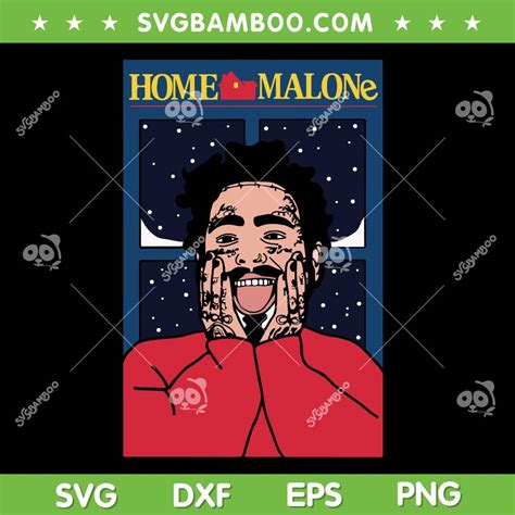 Post Malone Home Malone Svg Png