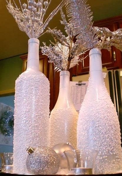 No matter how you and your loved ones celebrate, you can decorate your home in a way that suits you. Homemade Christmas decorations from bottles ~ Home ...