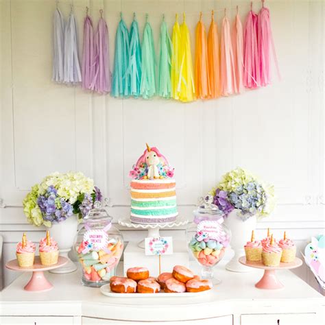 Sophias Pastel Unicorn Party Sunshine Parties