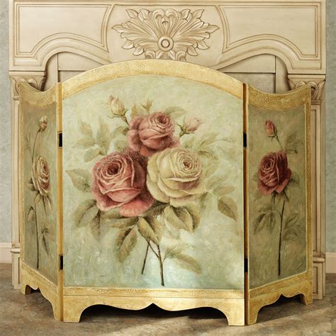 Fireplace screens come in all styles, but the best ones are versatile for any setting—indoor or out. Rose Delight Decorative Fireplace Screen | Fireplace ...