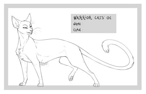 Warrior Cat Oc Base By Vanycat On Deviantart