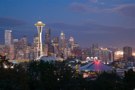 Seattle Skyline Wallpapers Wallpaper Cave