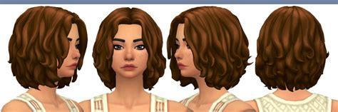 The Sims 4 Strangerville Curly Hair CC