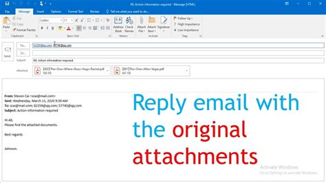 How To Reply Email With Attachment In Outlook The Best Ever Youtube