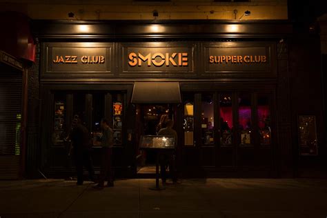 Smoke Jazz And Supper Club Manhattan Ny 10025