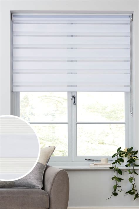 Buy Ready Made Woven Day And Night Zebra Roller Blinds From Next Ireland