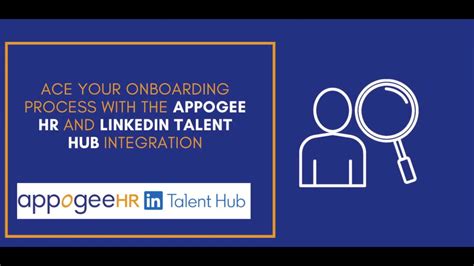 Appogee Hr And Linkedin Talent Hub Integration Youtube