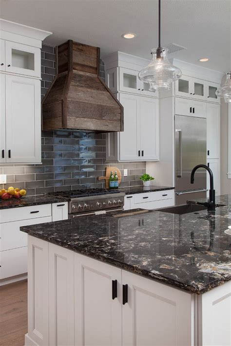White Cabinets With Black Countertops 12 Inspiring Designs Kitchen