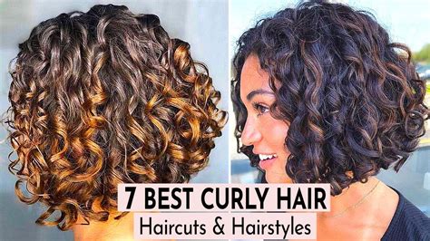 7 Best Curly Hair Haircuts And Hairstyles To Enhance Your Curls Youtube