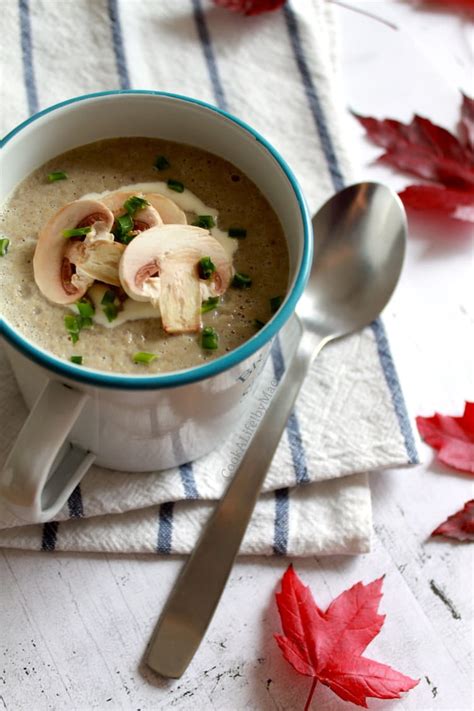 Velouté aux champignons de Paris