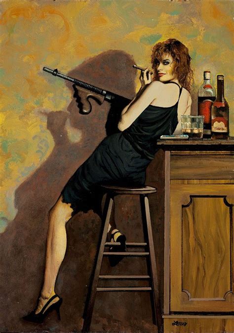 Ron Lesser Pulp Art Pulp Fiction Art Art