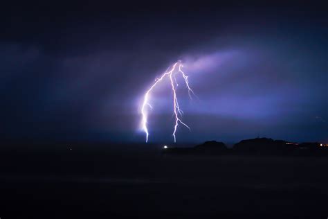 Lightning Storm Lightning Thunderstorm Sky Hd Wallpaper Wallpaper