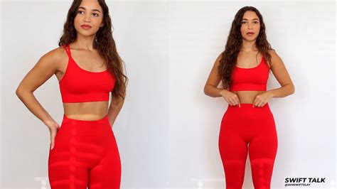 Activewear Try On Haul Alphalete Gymshark And More Youtube