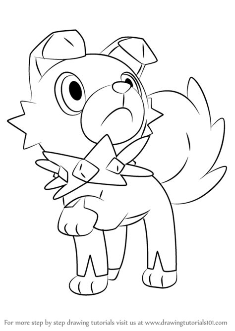 Free printable pokemon coloring pages lugia legendary pokemon coloring page free printable best of pages. Step by Step How to Draw Rockruff from Pokemon Sun and ...