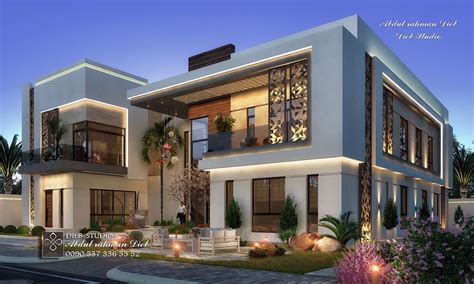 Luxury Modern Style Villa On Behance