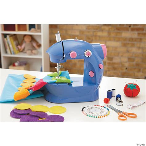 Alex Toys Sew Fun Beginner Sewing Machine With Rainbow Dot Pillow Kit