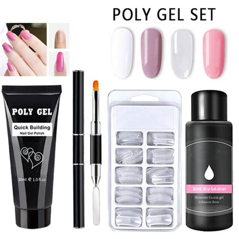 Polygel Extention Nail Kit Worth Buy Store