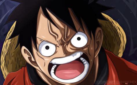 Monkey D Luffy Angry Wallpaper Draw Meta