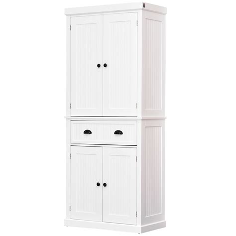 Enjoy free shipping and easy returns every day at kohl's. HOMCOM Storage Cabinet Cupboard Drawer Kitchen Pantry Home ...