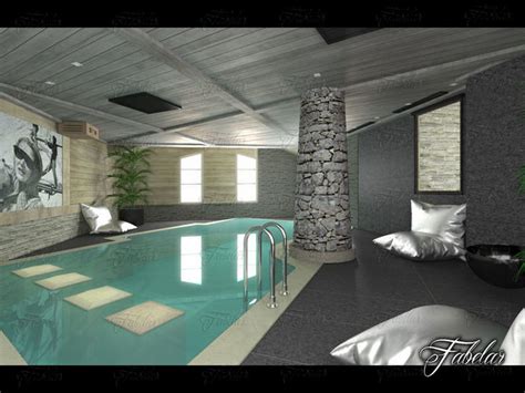 Relax 3d Swimming Pool Cgtrader