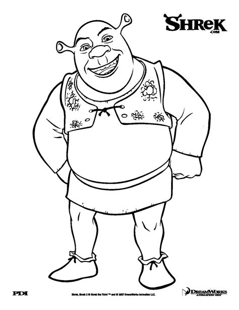 Shrek game ogre baby faces coloring game shrek, donkey and puss in boots shrek's enemies fiona and other ogres shrek ogre babies dot to dot: Shrek free to color for children - Shrek Kids Coloring Pages