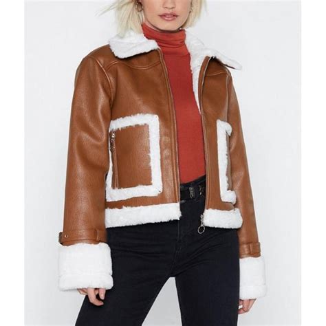 Aviator Brown Leather Jacket Top Movie Jackets