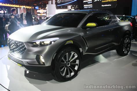 Hyundai Santa Cruz Crossover Concept At The 2015 Detroit Auto Show
