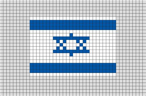 The first contains custom heads. Flag of Israel Pixel Art | Papel de empapelar nike ...