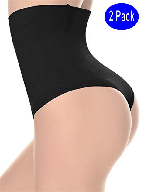 Lelinta Womens High Waist Ultra Firm Control Tummy Shapewear Butt Lifter Control Panty Body