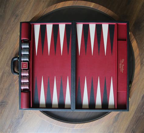 Luxury Handmade Backgammon Set Size 605 X 37cm Folded Etsy