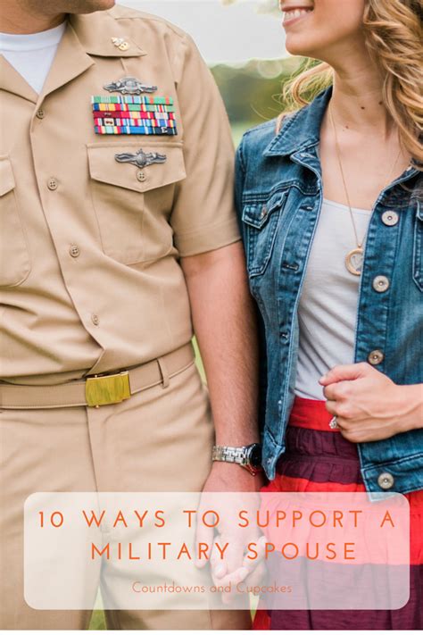 10 Ways To Support A Military Spouse Countdowns And Cupcakes