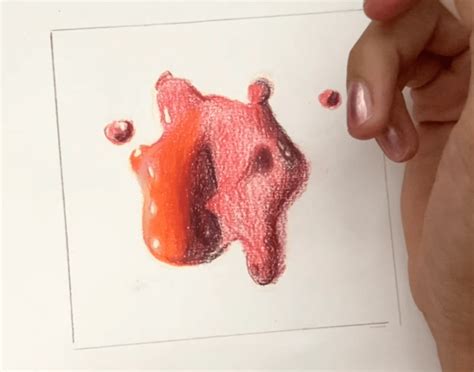 How To Draw A Realistic Blob Of Paint With Free Photo References