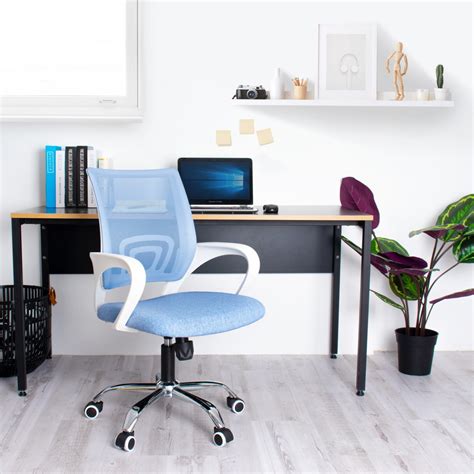 It's essential that you maintain a good sitting posture, if you spend a lot of time in front of a computer, to these days, office chairs with wheels, or casters, are very common. Office Chair Computer Desk Chair Gaming - Ergonomic Mid ...