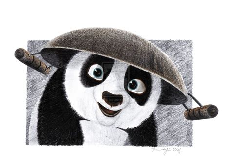 Kung Fu Panda Pencil Sketch Complete Drawing Tutorial And Manual