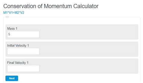 Conservation Of Momentum Calculator Final Velocity Calculator Academy