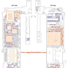 Here is the cellphone diagram of iphone 6 pcb.so i will add some more cellphone diagram in high resolution so that you can add some more iphone 6 if you find some new repairing techniques please must email me and i will post that diagram with your reference in this way we all make it. iPhone 6 Full PCB cellphone Diagram Mother Board Layout. | Download free ebooks for apple iphone ...