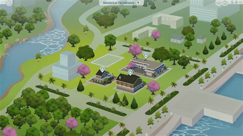 The Sims 4 World Map Visual Improvements Sims Community