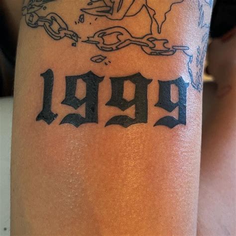 Old English 1999 Tattoo Wolfbowpaintingsorder