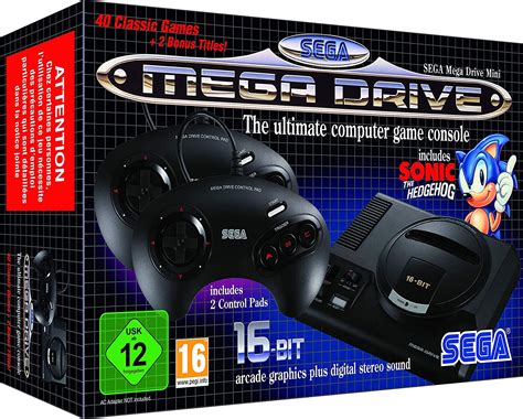 Amazon.com: SEGA Mega Drive Mini (Electronic Games): Video Games