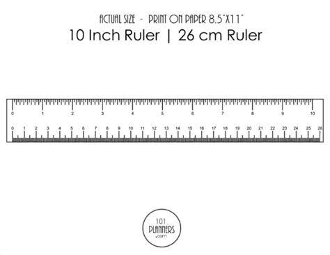 Printable Ruler Online Ruler